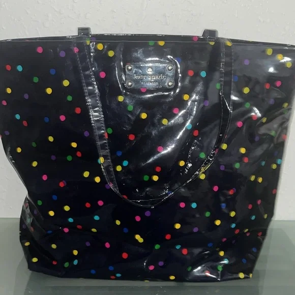 Kate Spade polka dot tote - Picture 4 of 6
